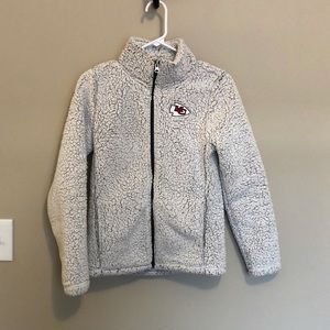 Chiefs Sherpa zip-up jacket